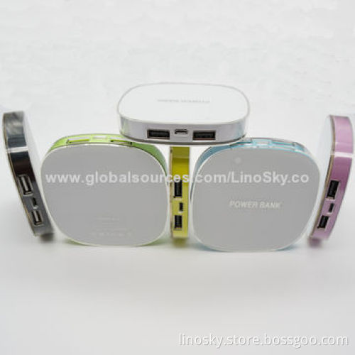 2 USB ports private model power bank